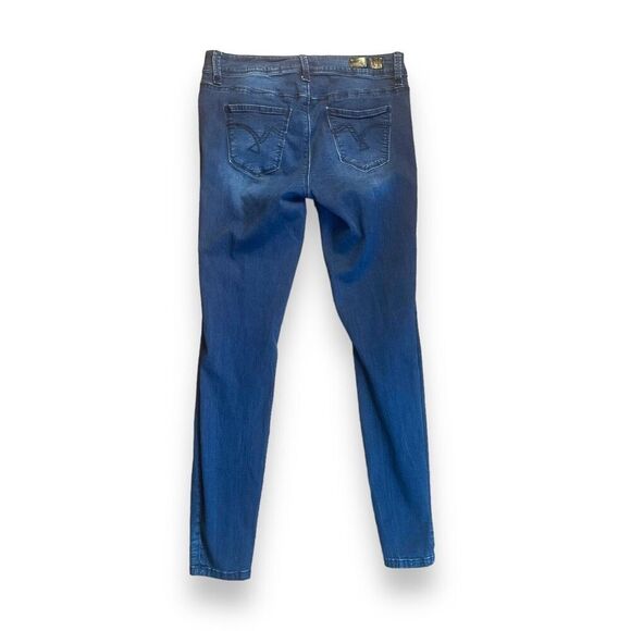 YMI Destroyed Skinny Jeans Sz 9 - Picture 8 of 12